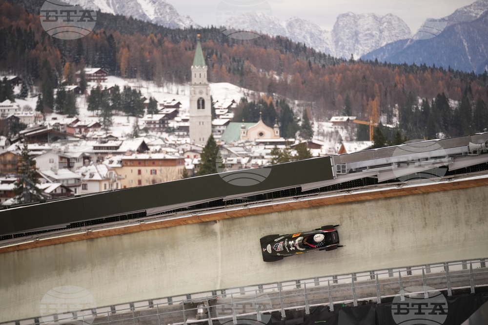 Italy World Cup Bobsled