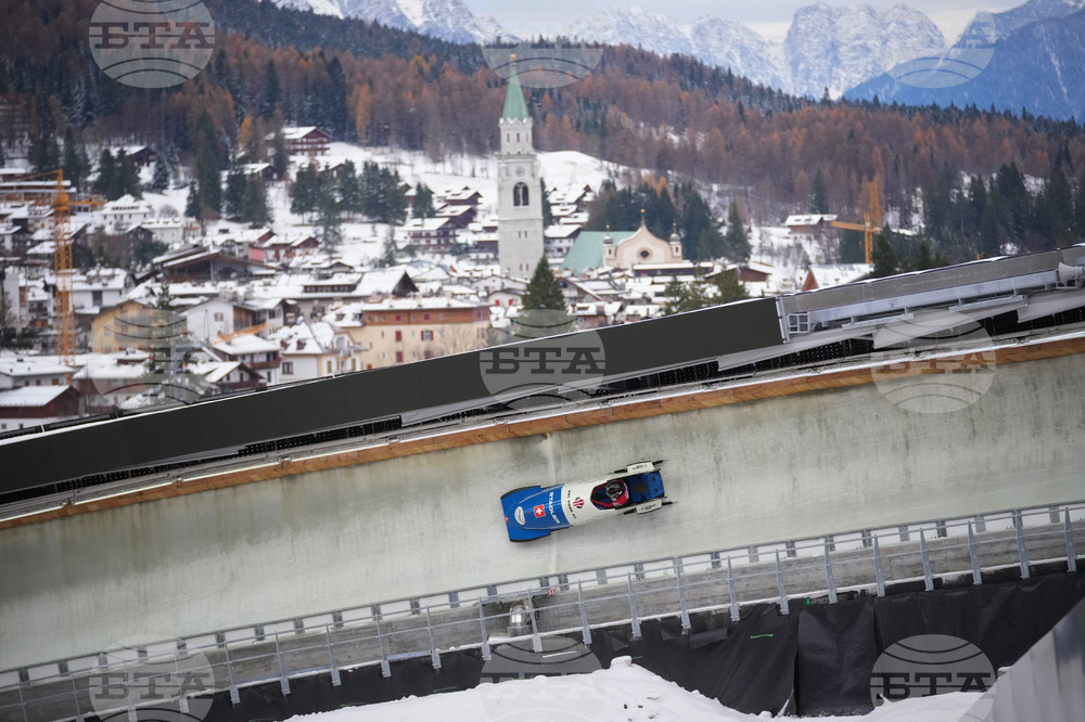 Italy World Cup Bobsled