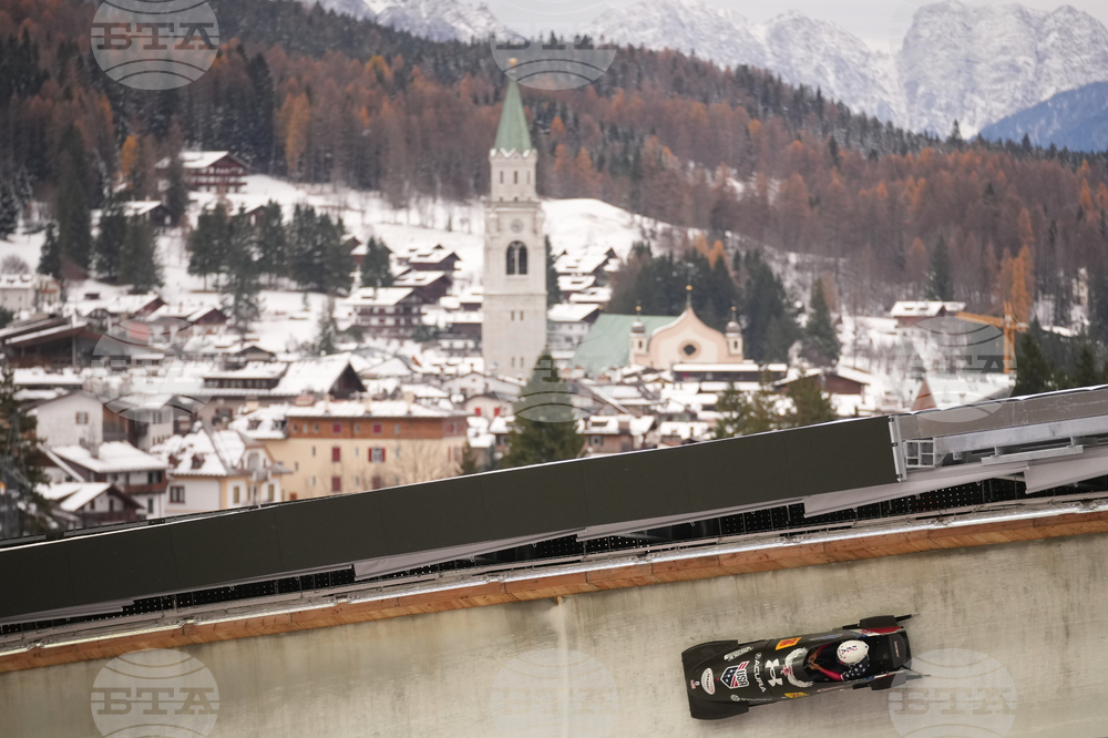 Italy World Cup Bobsled