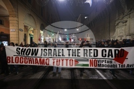 Italy Israel Protest Basketball