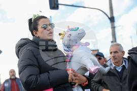 Протест - разширяване на зоните и повишаване на цените - жива верига