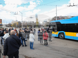 Протест - разширяване на зоните и повишаване на цените - жива верига