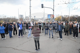 Протест - разширяване на зоните и повишаване на цените - жива верига
