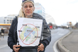 Протест - разширяване на зоните и повишаване на цените - жива верига