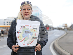 Протест - разширяване на зоните и повишаване на цените - жива верига