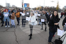 Протест - разширяване на зоните и повишаване на цените - жива верига