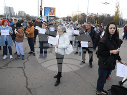 Протест - разширяване на зоните и повишаване на цените - жива верига