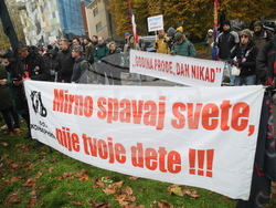 Сърбия - протест