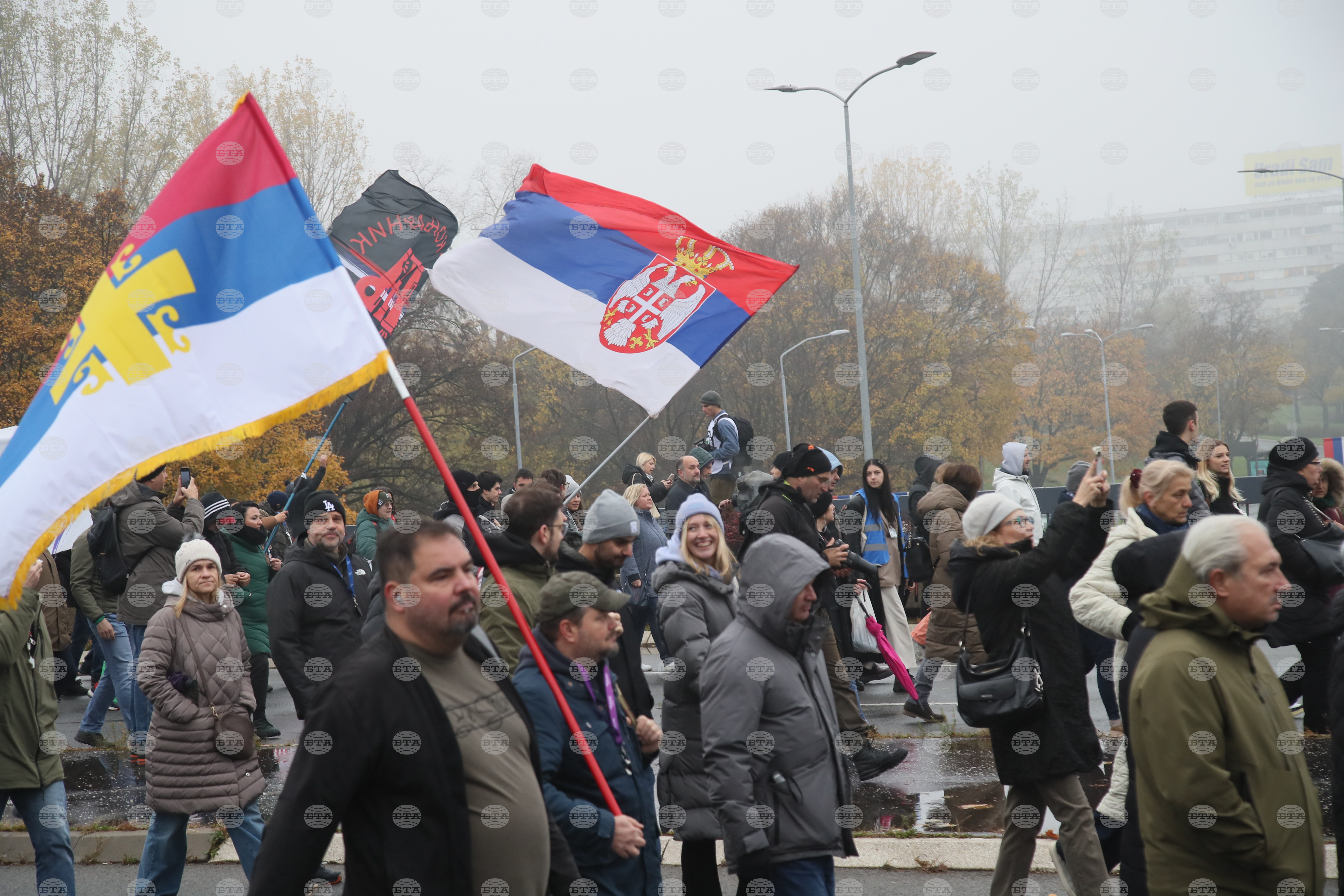 V Srbiji protesti zaradi napadov na študente in smrti na železniški postaji