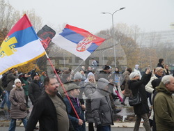 Сърбия - протест
