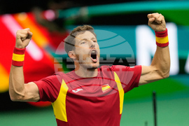 APTOPIX Italy Davis Cup Tennis