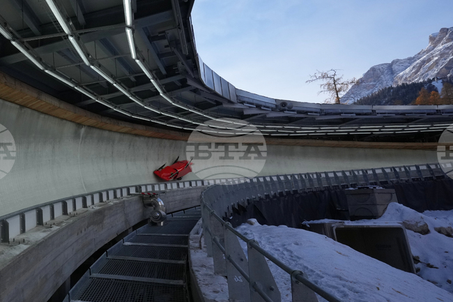 APTOPIX Italy World Cup Bobsled