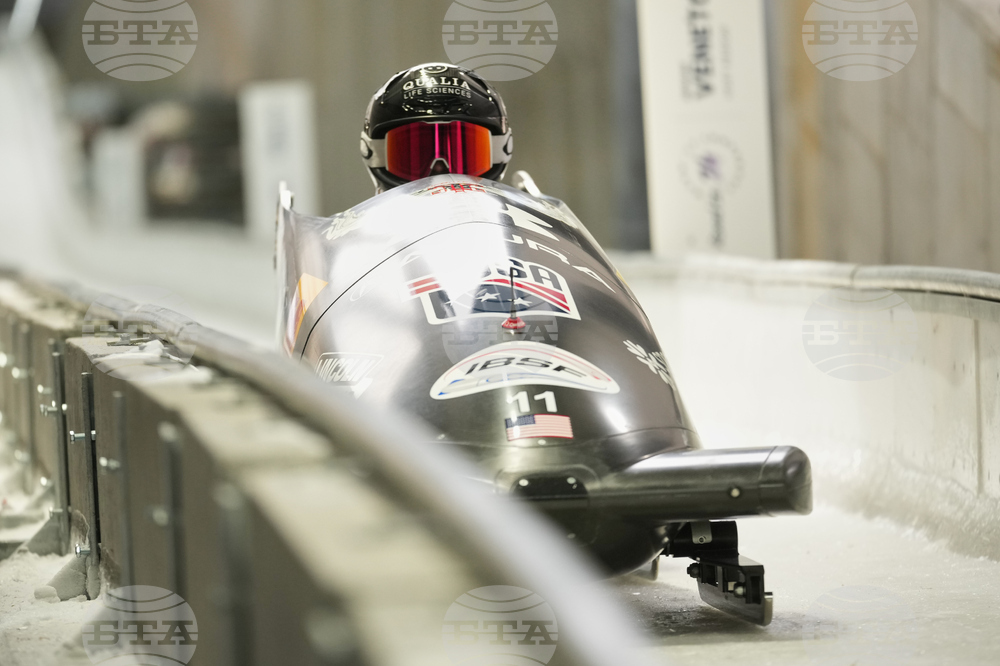 Italy World Cup Bobsled
