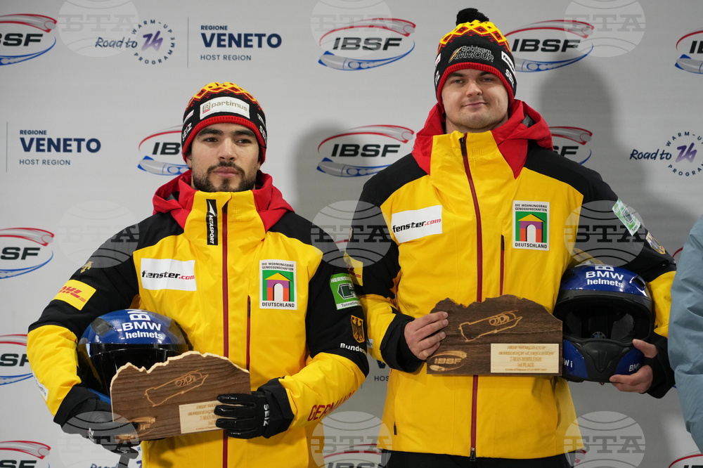 Italy World Cup Bobsled