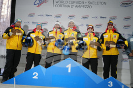 Italy World Cup Bobsled