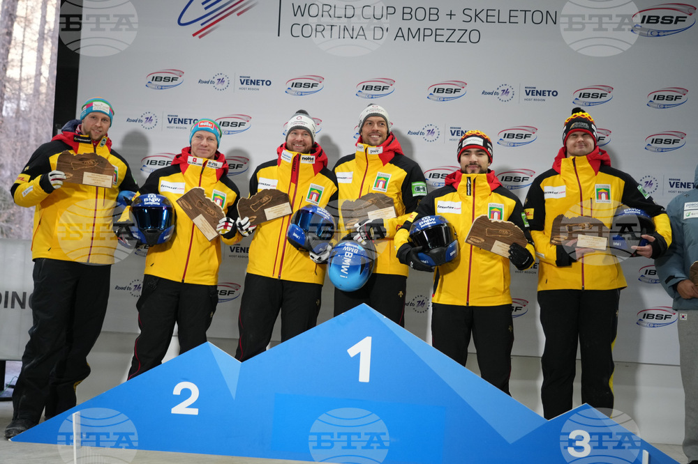 Italy World Cup Bobsled