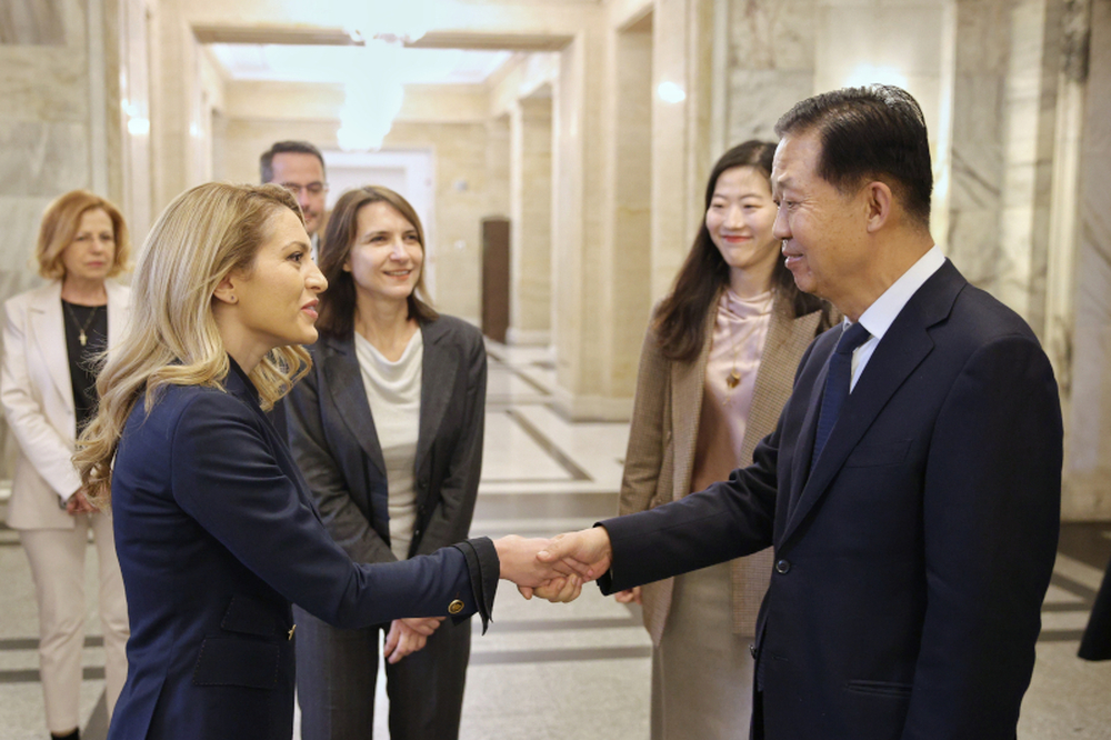 Високо ценим традиционните приятелски двустранни връзки с Китай, заяви председателят на парламента Рая Назарян 