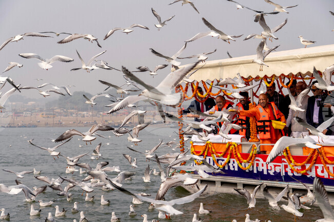 APTOPIX India Magh Mela Festival