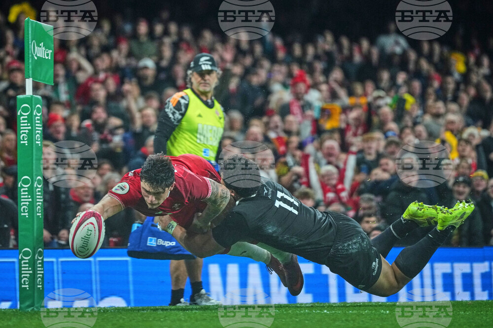 APTOPIX Wales New Zealand Rugby