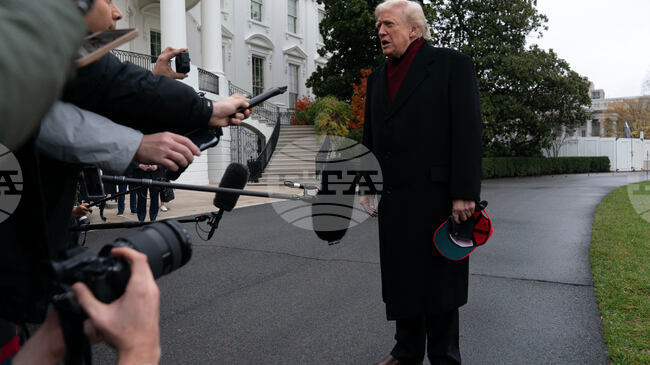 Доналд Тръмп: Предложеният план за мир в Украйна не е окончателен 