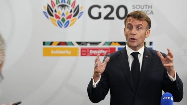 "Най-сетне има шанс за постигане на реален напредък" към мир в Украйна, заяви Макрон