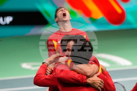 APTOPIX Italy Davis Cup Tennis
