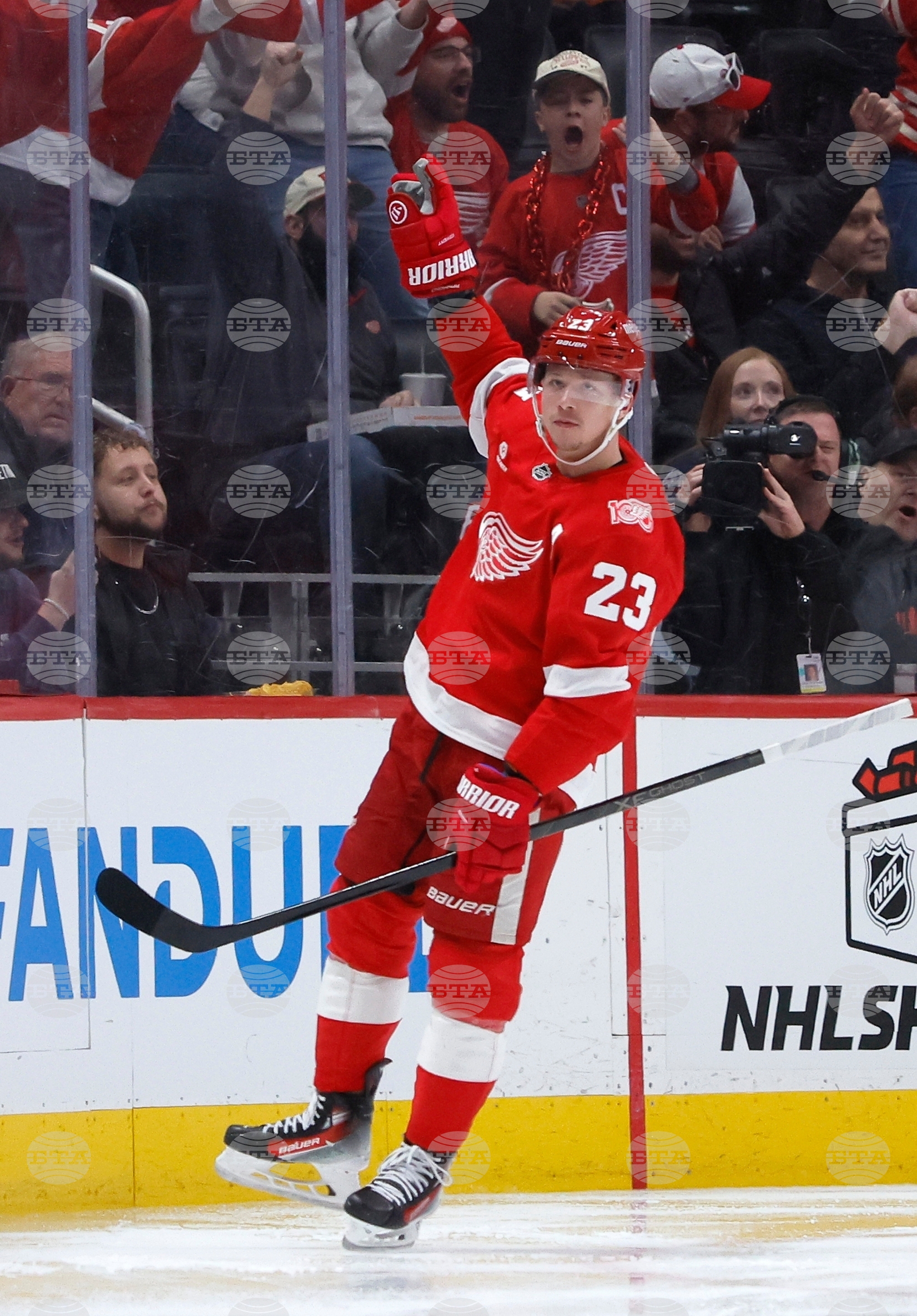 Blue Jackets Red Wings Hockey