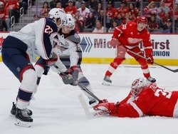 Blue Jackets Red Wings Hockey