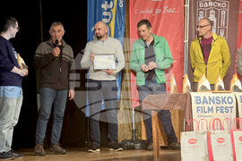Банско - филмов фестивал - екстремно кино - награждаване