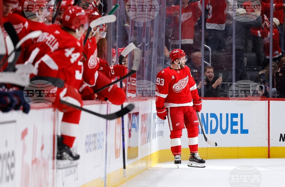 Blue Jackets Red Wings Hockey