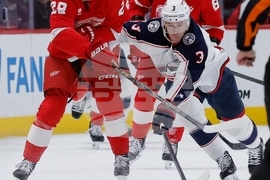 Blue Jackets Red Wings Hockey