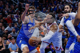 Knicks Magic Basketball