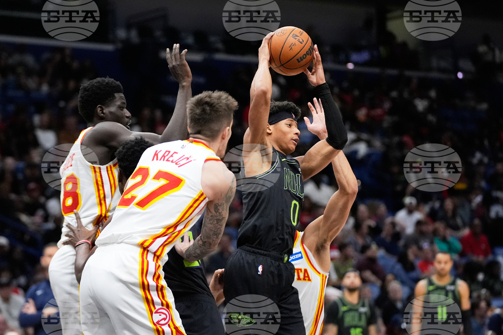 Hawks Pelicans Basketball