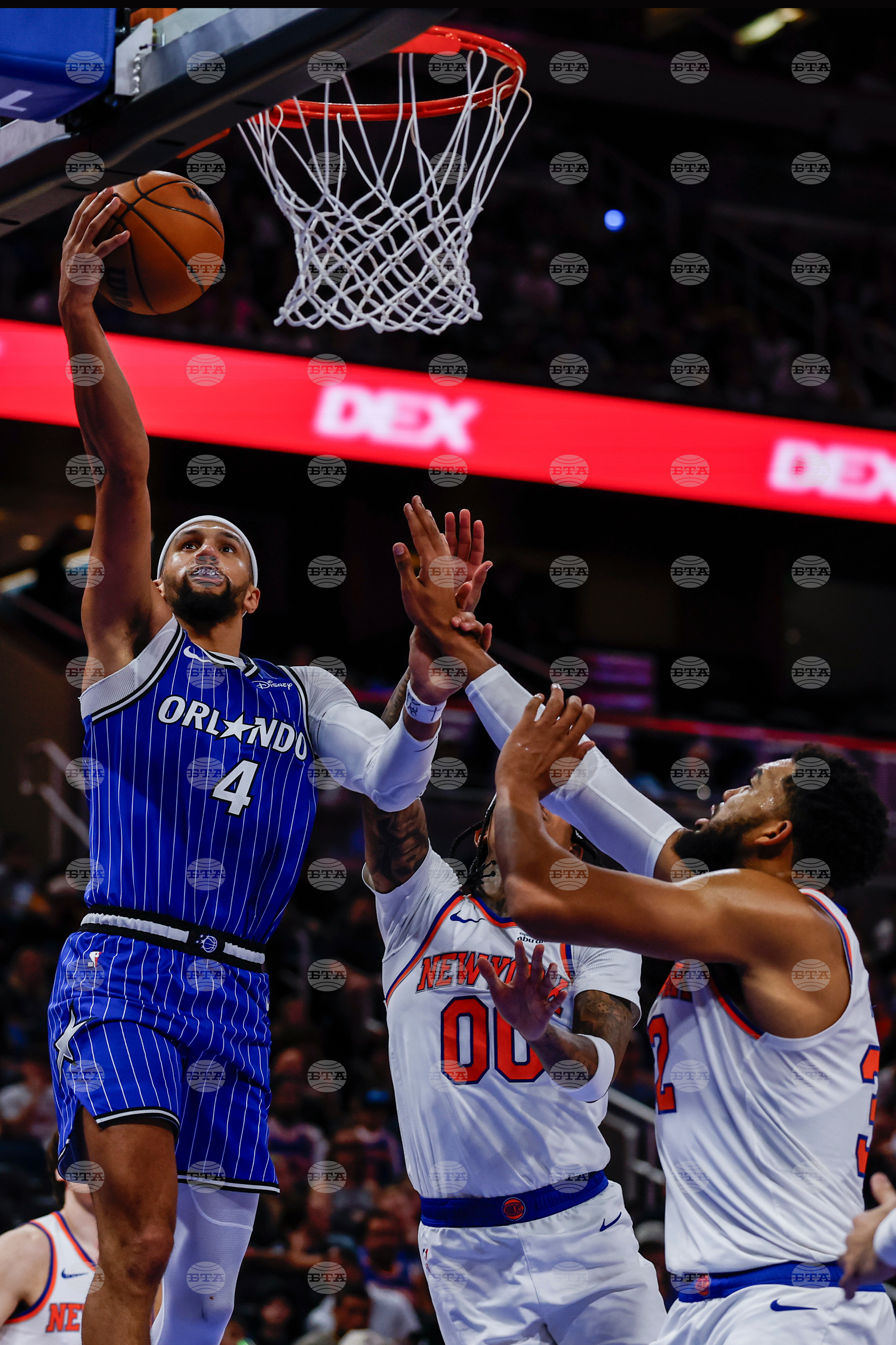 Knicks Magic Basketball