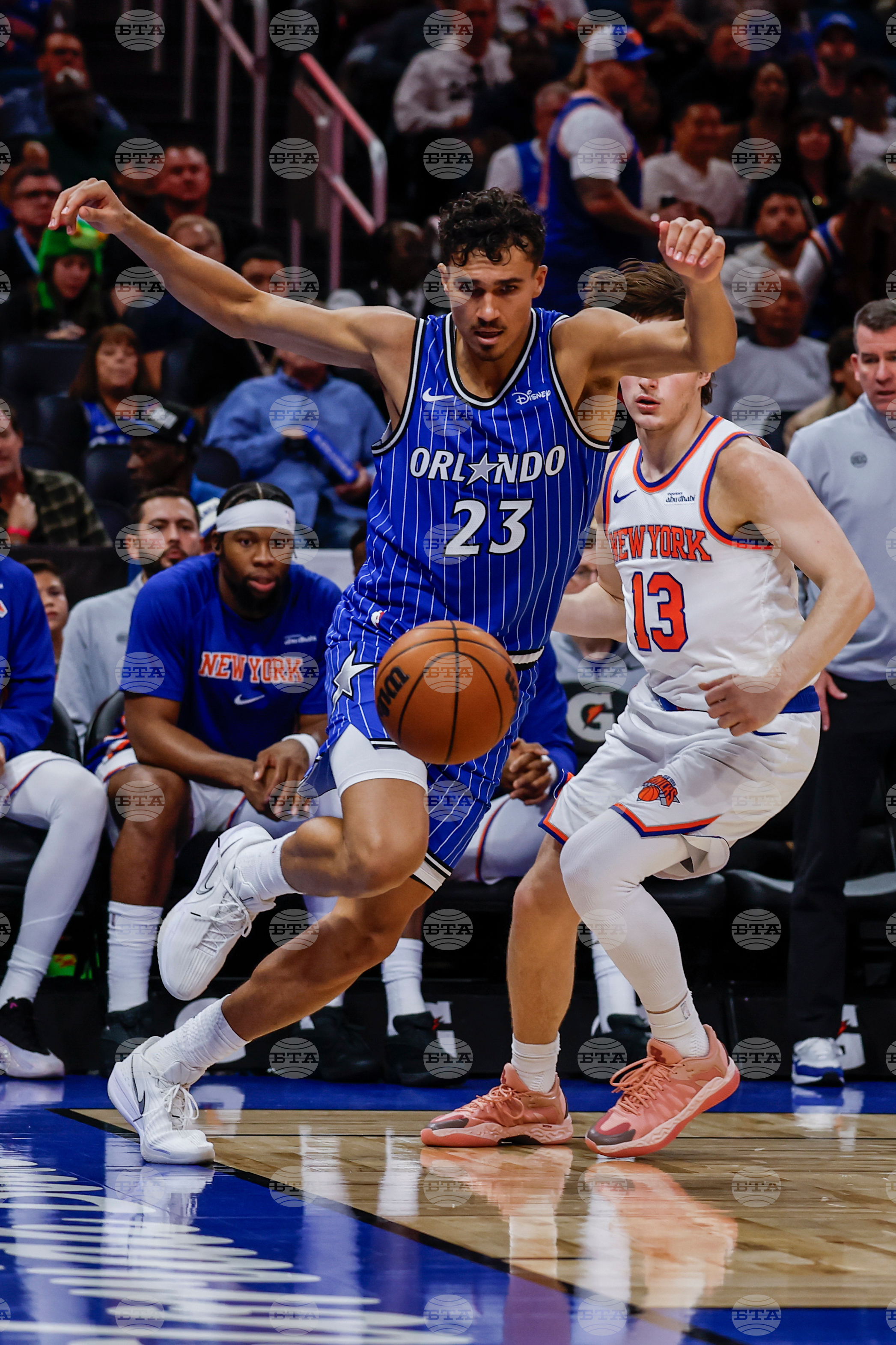 Knicks Magic Basketball