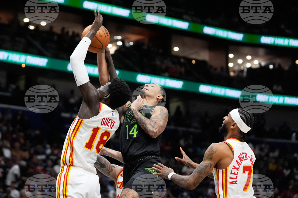 Hawks Pelicans Basketball