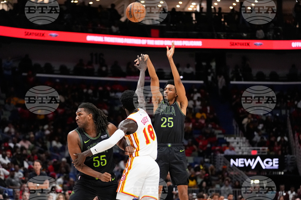 Hawks Pelicans Basketball