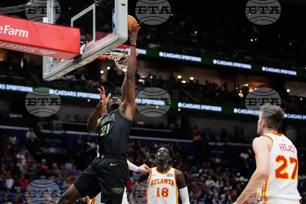 Hawks Pelicans Basketball