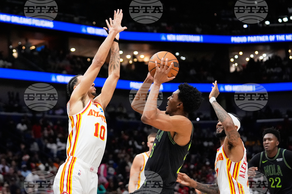 Hawks Pelicans Basketball