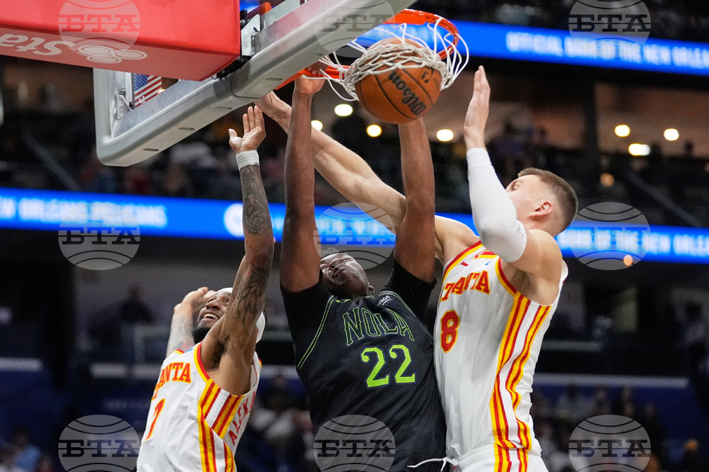 Hawks Pelicans Basketball