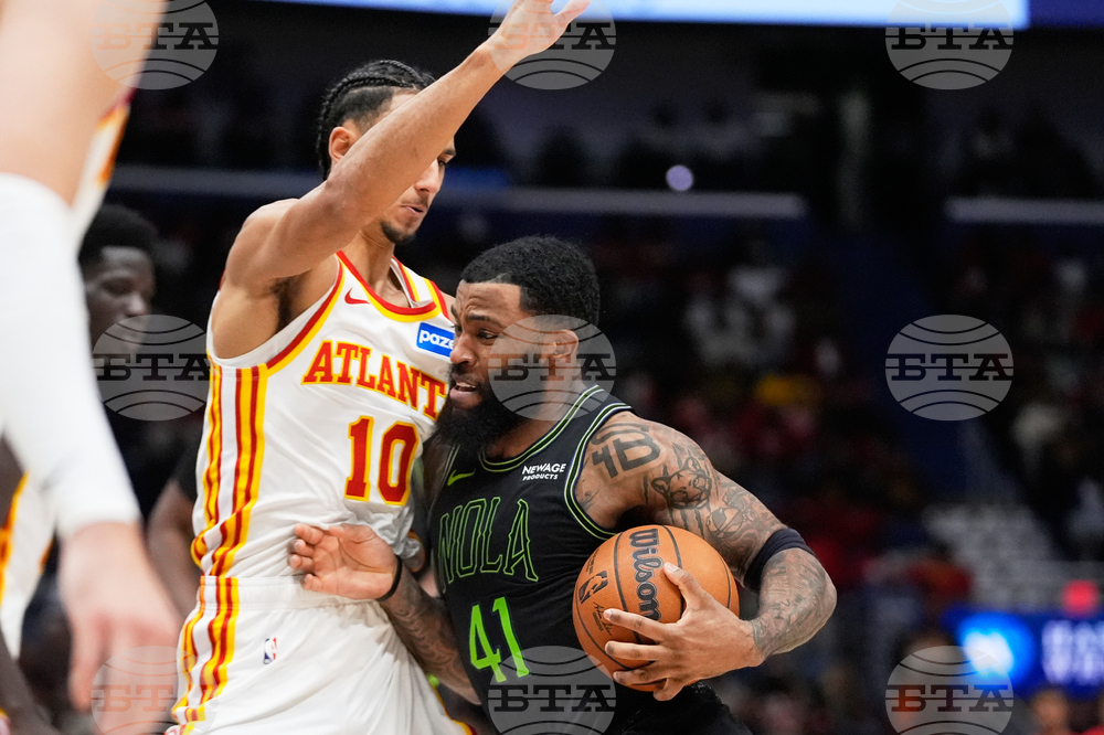 Hawks Pelicans Basketball