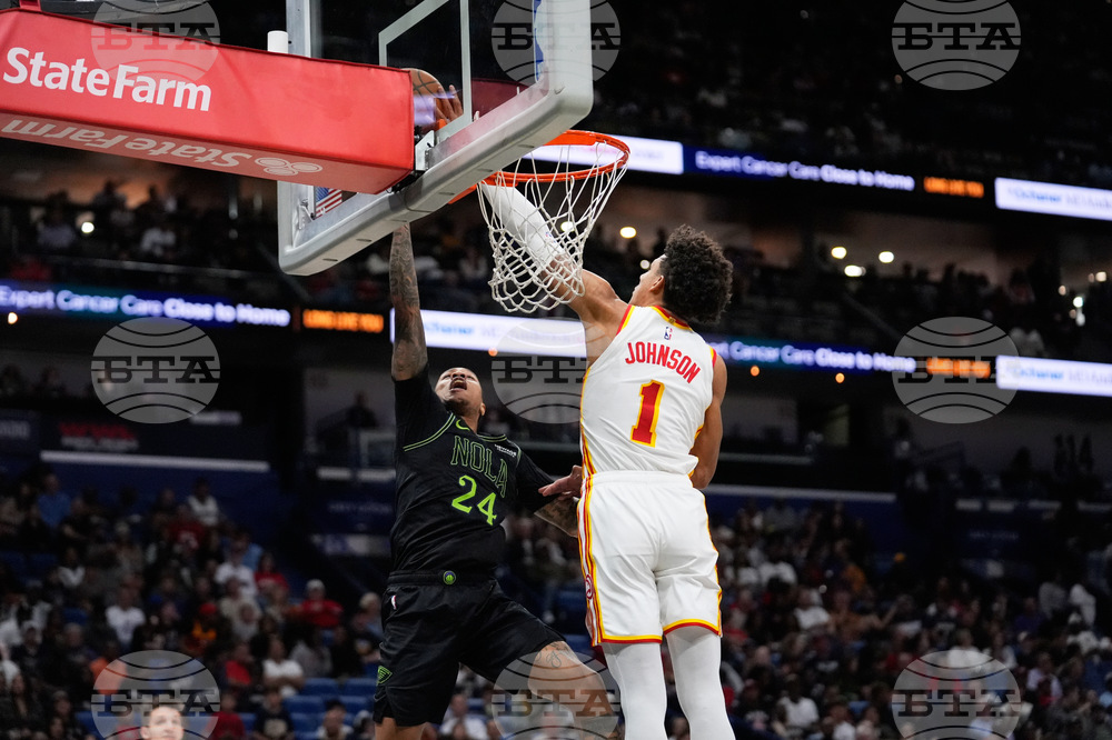 Hawks Pelicans Basketball