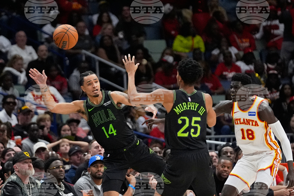 Hawks Pelicans Basketball