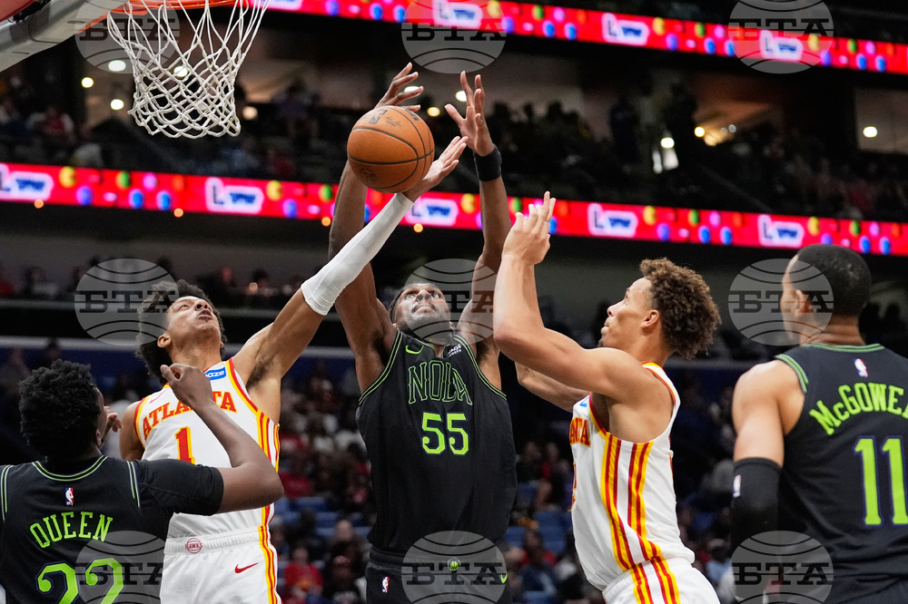 Hawks Pelicans Basketball