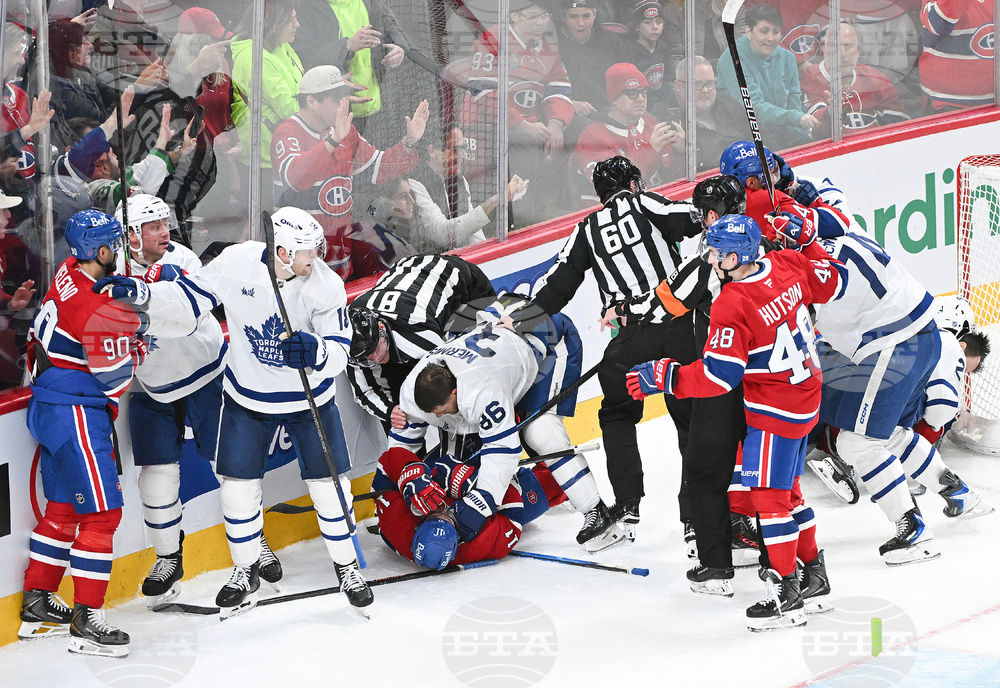 Maple Leafs Canadiens Hockey