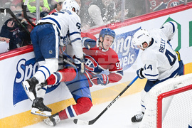 Maple Leafs Canadiens Hockey