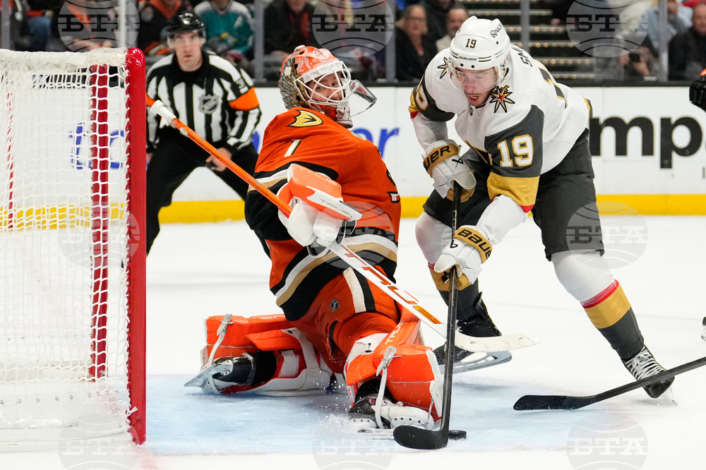 Golden Knights Ducks Hockey