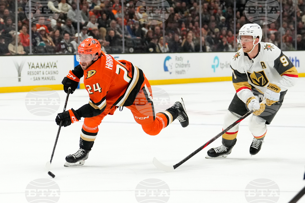 Golden Knights Ducks Hockey