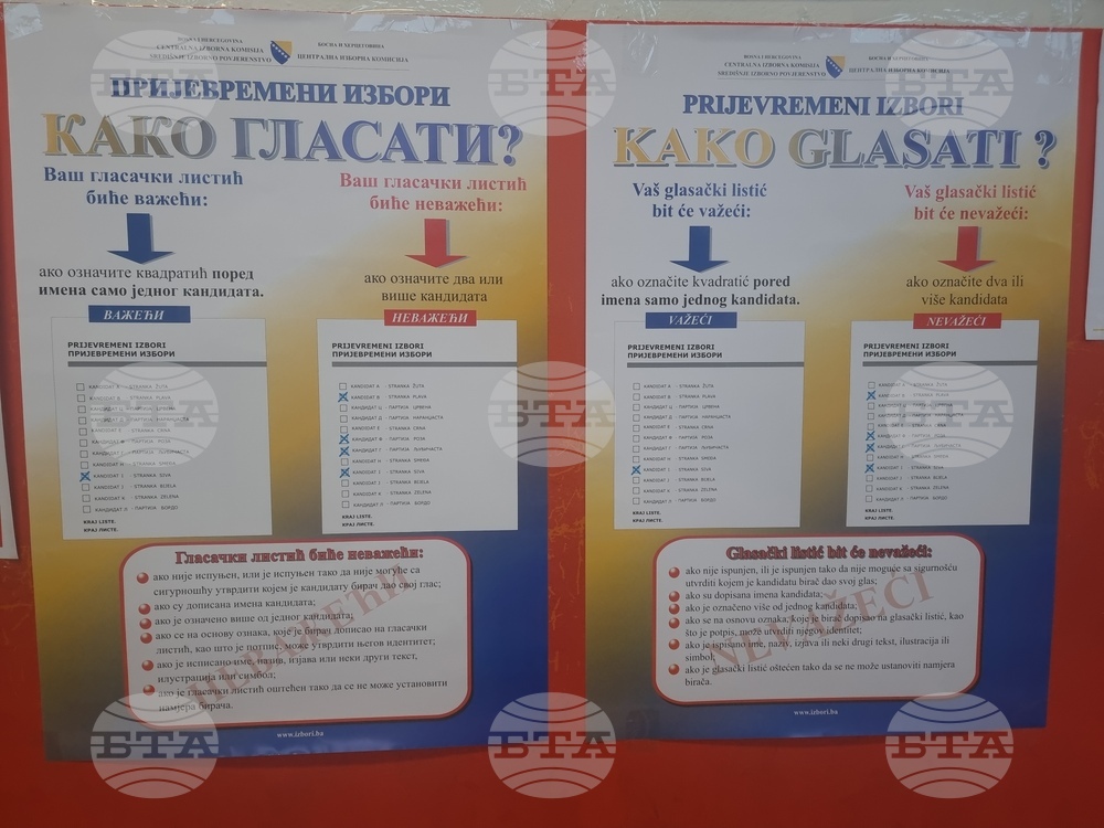 Босна и Херцеговина - Република Сръбска - предсрочни президентски избори