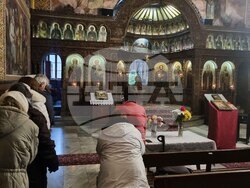 Търговище - храм „Св. Йоан Рилски” - неделна служба